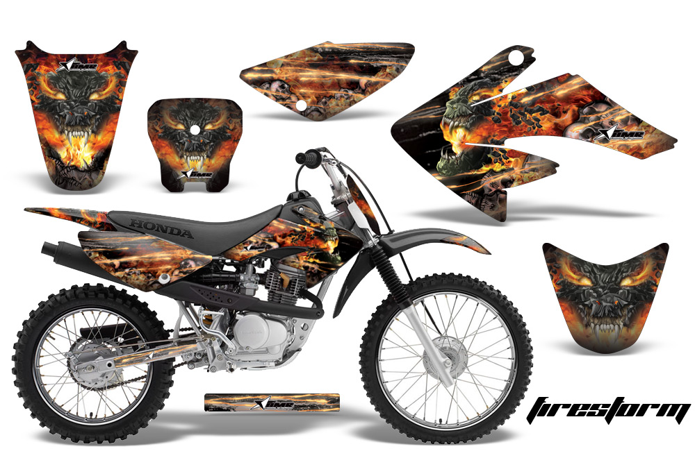 Honda CRF 70-80-100 Graphics Kit FS B